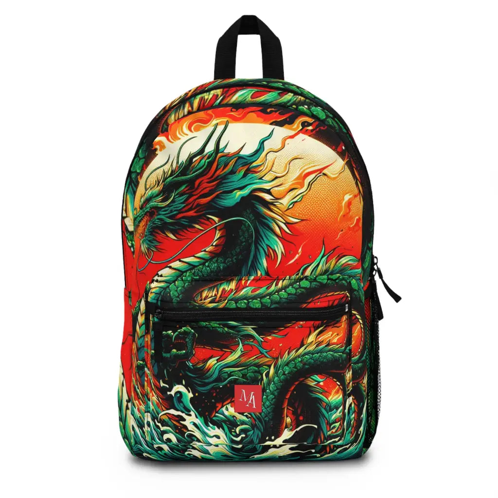 Dragon’s Fiery Ascension Backpack One size Bags