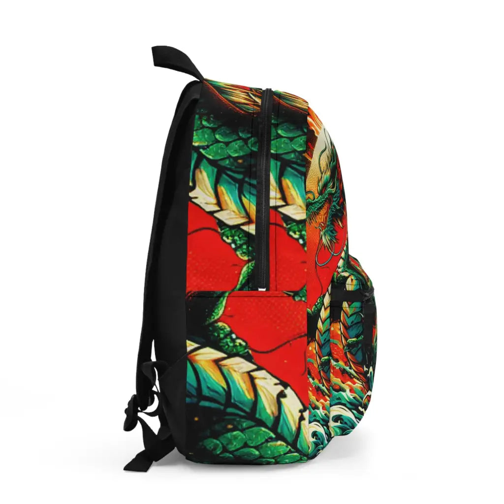 Dragon’s Fiery Ascension Backpack One size Bags