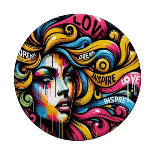 Dream Inspire Love: A Vibrant Expression PopSockets
