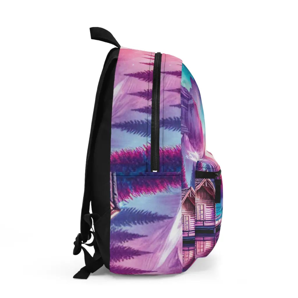 Dreamlike Mountain Retreat Backpack One size Bags