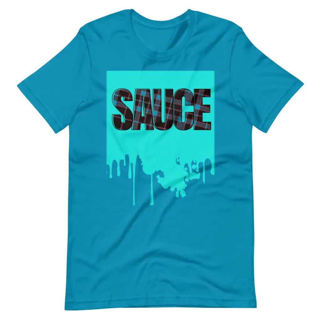 Dripping Sauce Aqua Frame Unisex t-shirt - S - T-Shirt