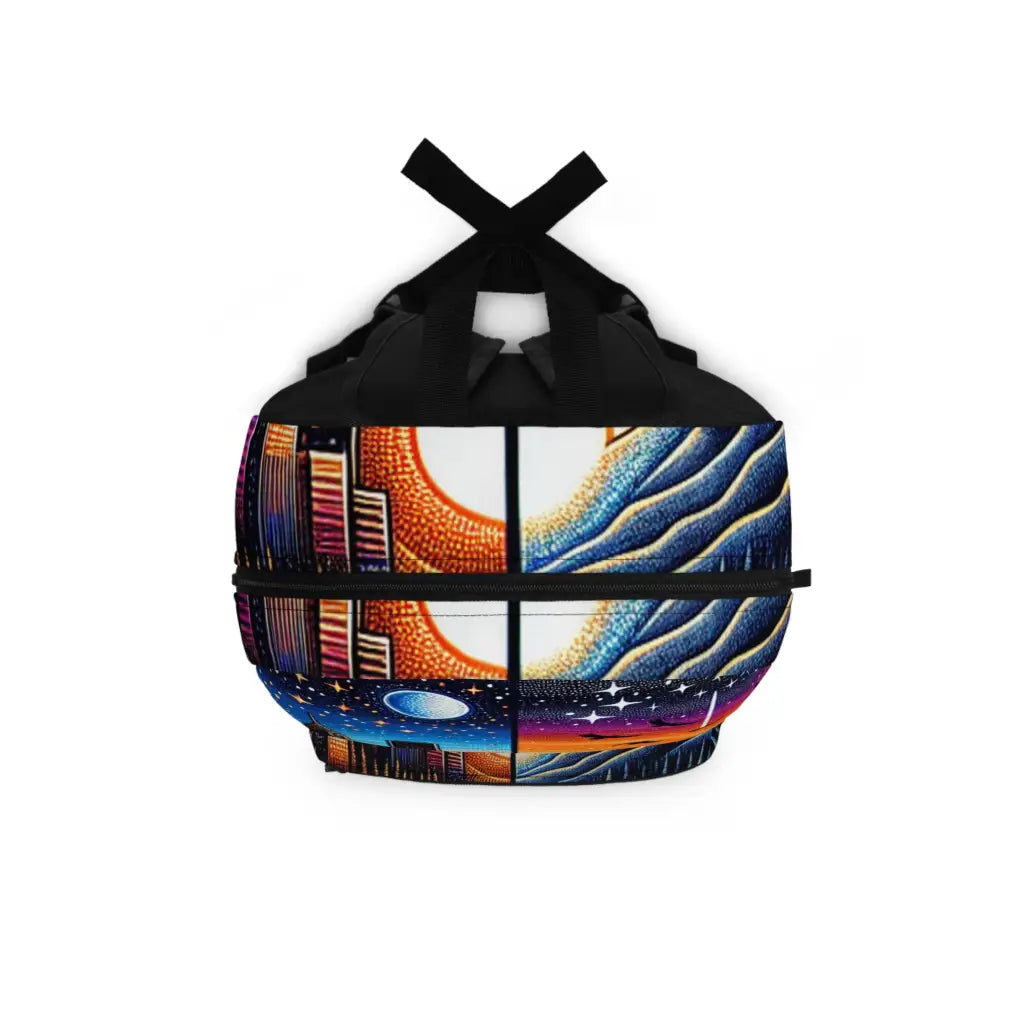 Dual Realities of Day and Night Backpack One size Bags