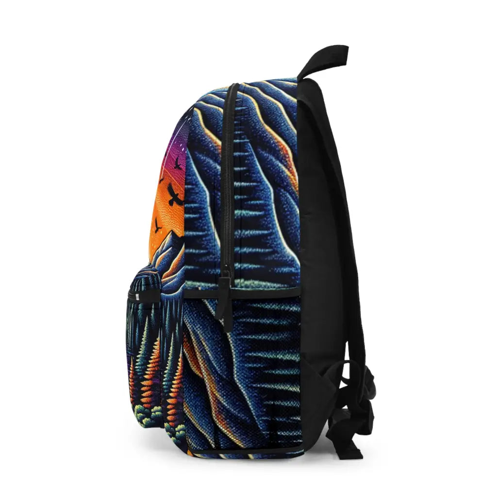 Dual Realities of Day and Night Backpack One size Bags