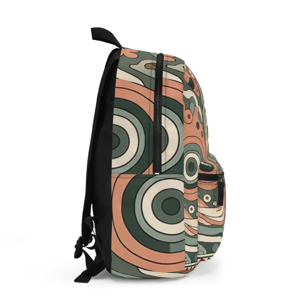 Earthy Abstract Patterns - Backpack - One size - Bags