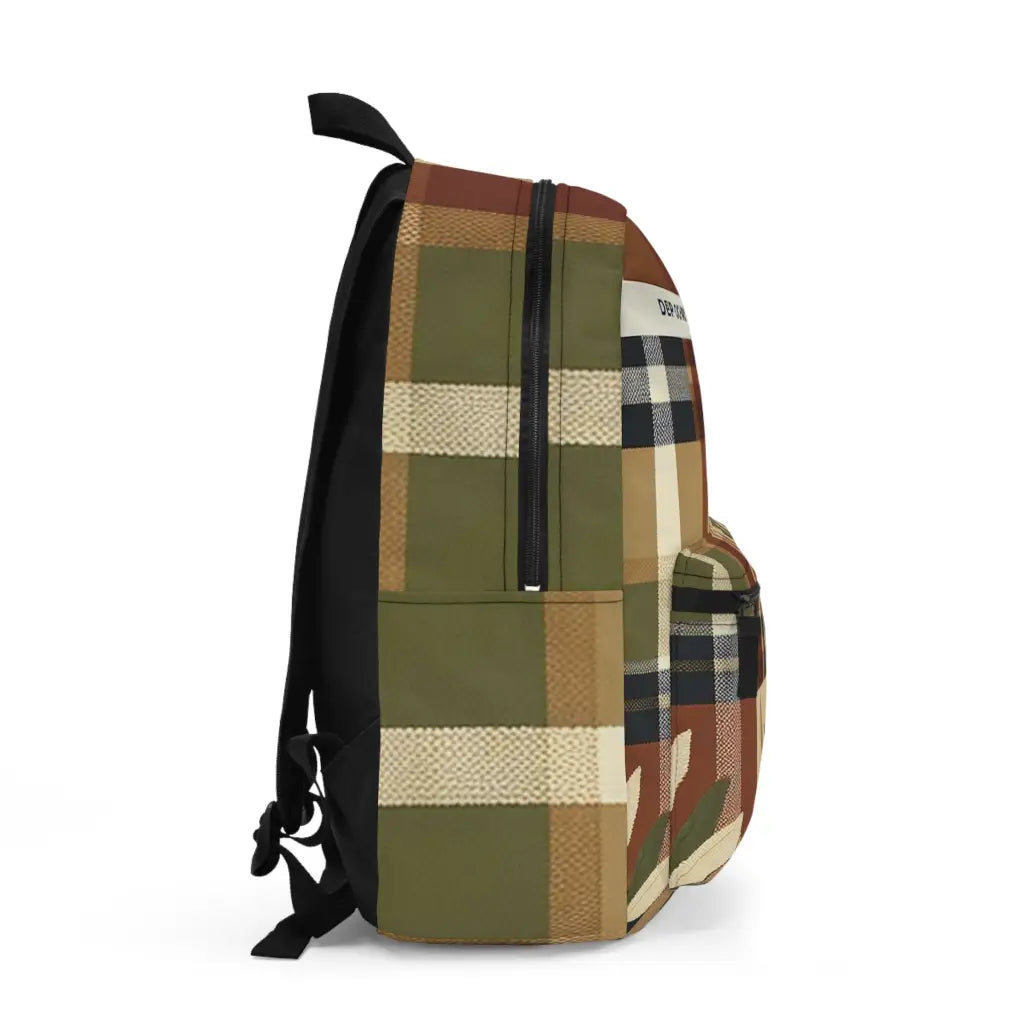 Earthy Foliage Patterns - Backpack - One size - Bags