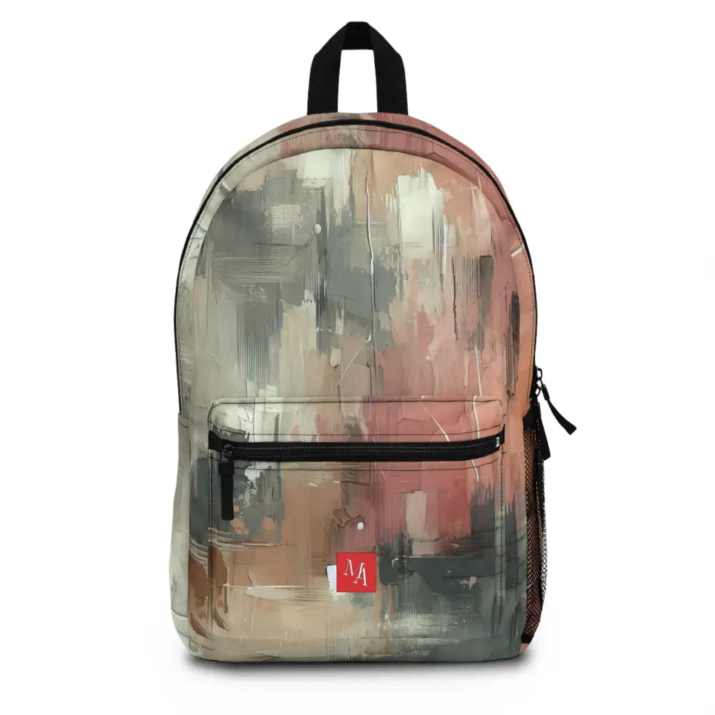 Earthy Tones Canvas Backpack One size Bags