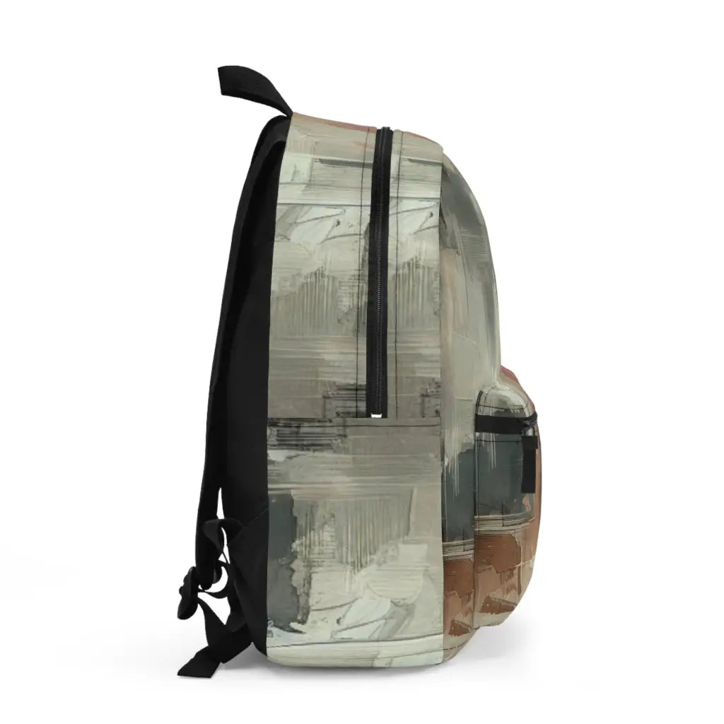 Earthy Tones Canvas Backpack One size Bags