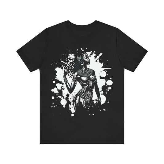 Ebony Grace - Jersey Short Sleeve Tee - Black / S - T-Shirt