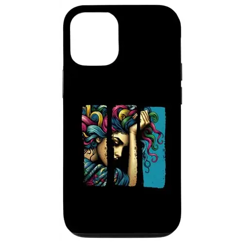 Echoes of Emotion: Vibrant Colorful Contemplation Case