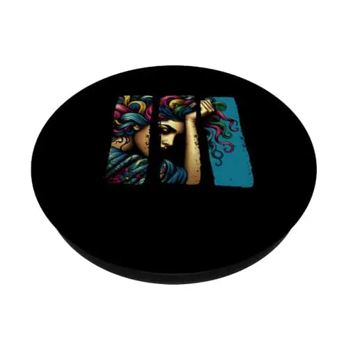 Echoes of Emotion: Vibrant Colorful Contemplation