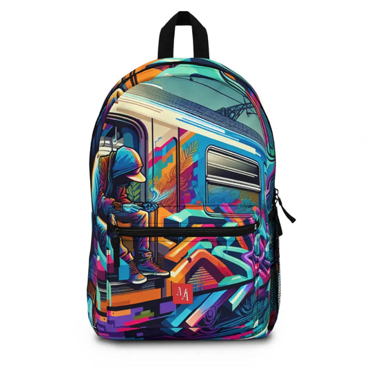 Electric Journey on Rails Backpack One size Bags