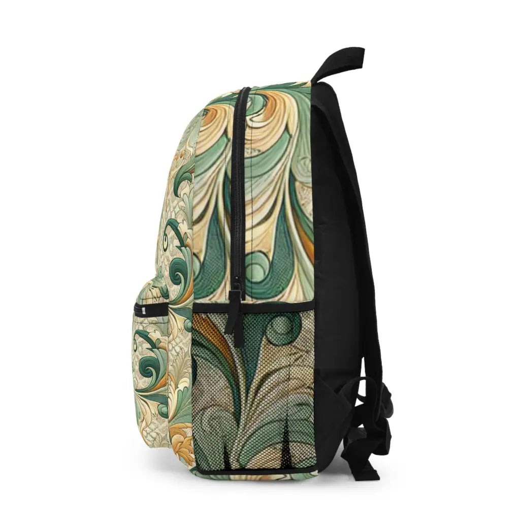 Elegant Baroque Flourish - Backpack - One size - Bags