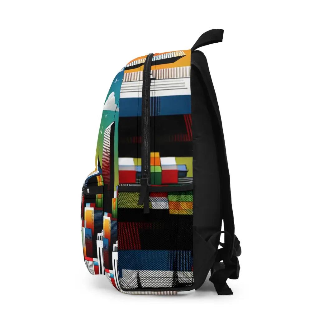 Elephant and Skyline Fantasia Backpack One size Bags