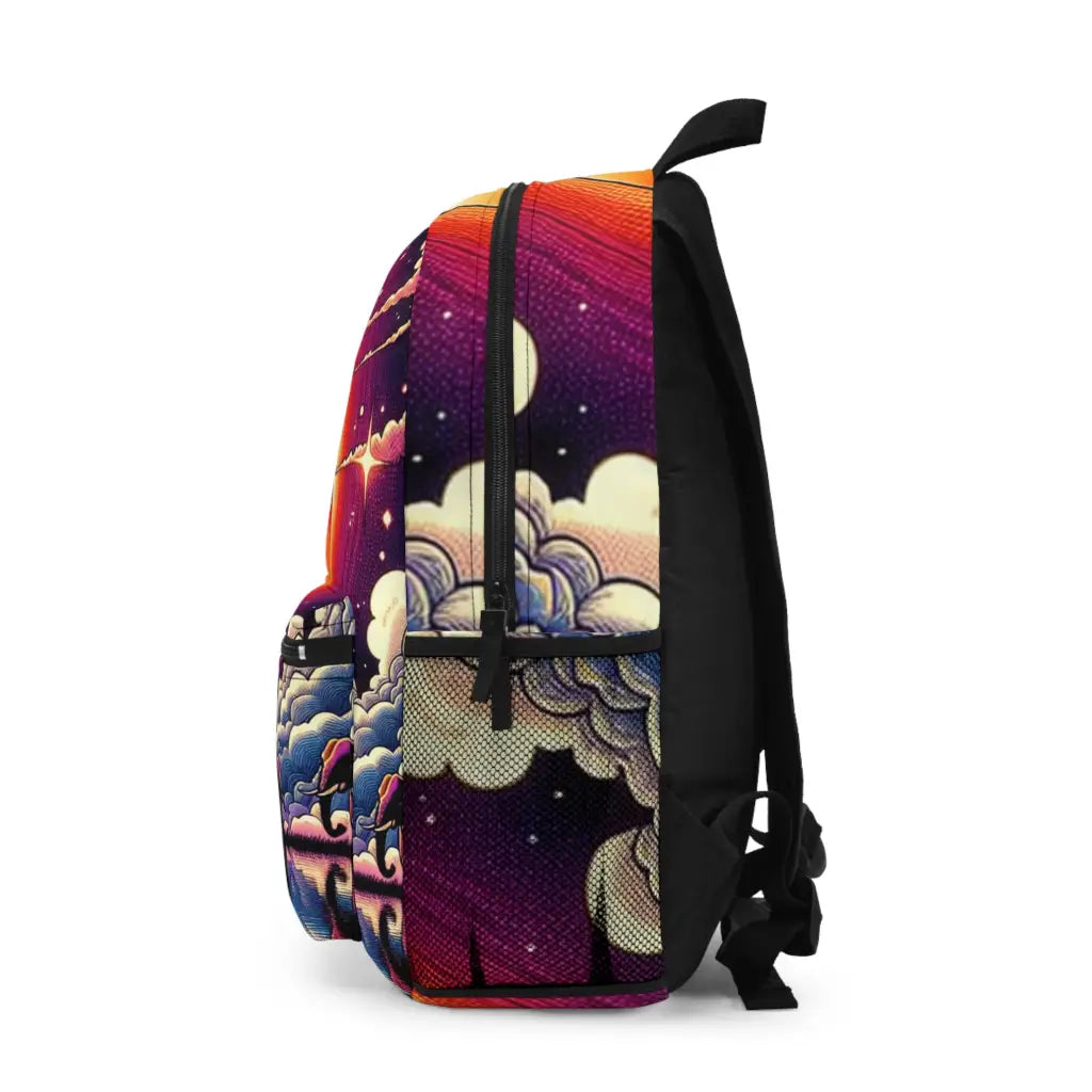Elephant Odyssey Under Celestial Sphere Backpack One size
