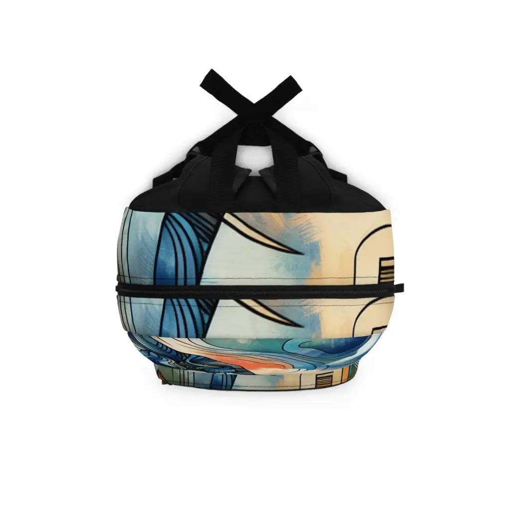 Elephant Tapestry Overlooking the Skyline Backpack One size