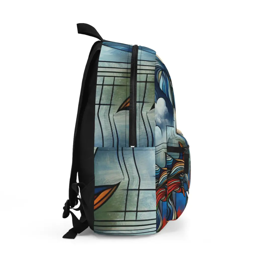 Elephant Tapestry Overlooking the Skyline Backpack One size