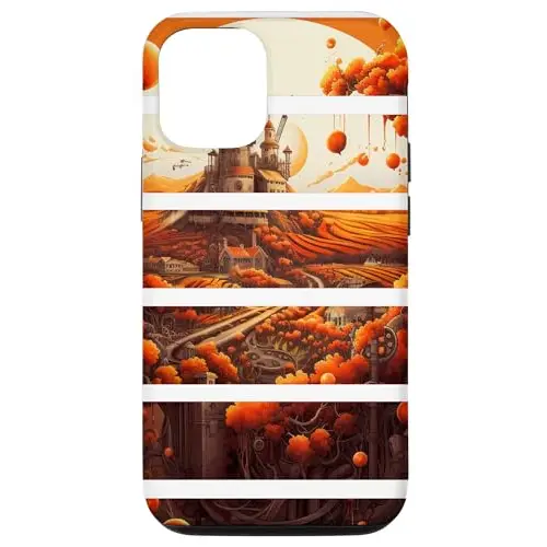 Enchanted Castle Collage: Day and Night Splendor Case