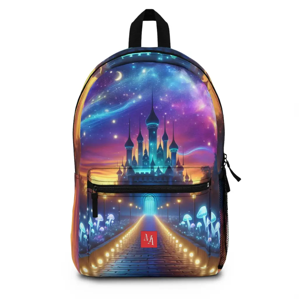 Enchanted Path to Celestial Castle Backpack One size Bags
