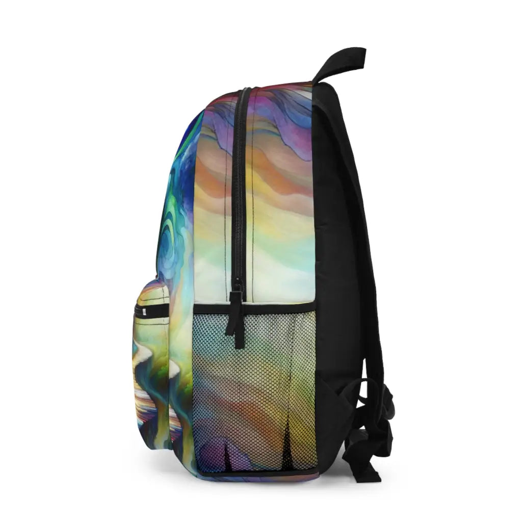 Enchanted Pathway of Mushrooms Backpack One size Bags