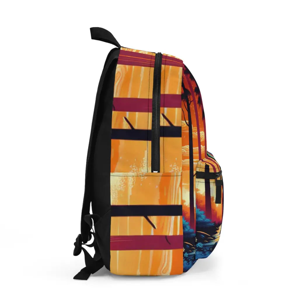 Enchanting Woodlands in Paint Backpack One size Bags