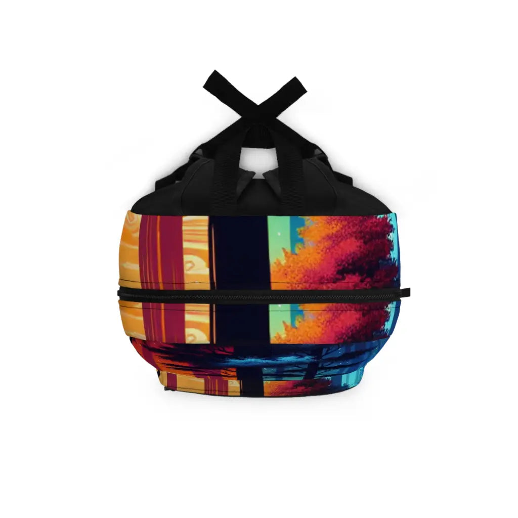 Enchanting Woodlands in Paint Backpack One size Bags