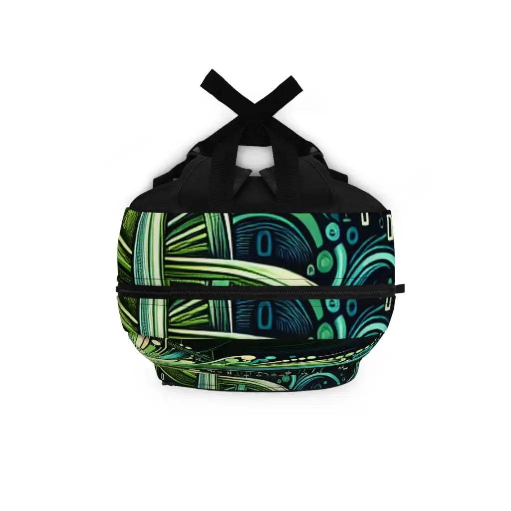 Energetic Fusion of Shapes Backpack One size Bags