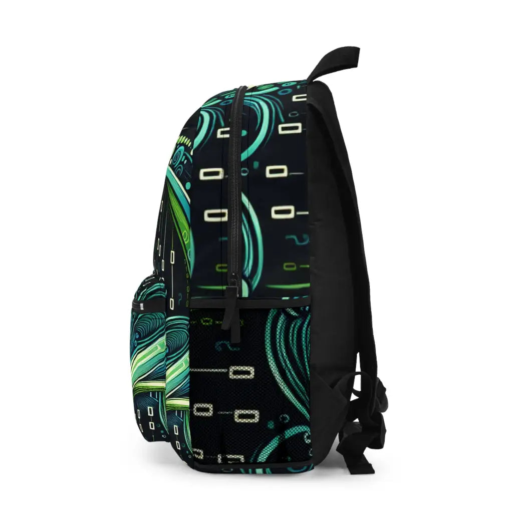 Energetic Fusion of Shapes Backpack One size Bags