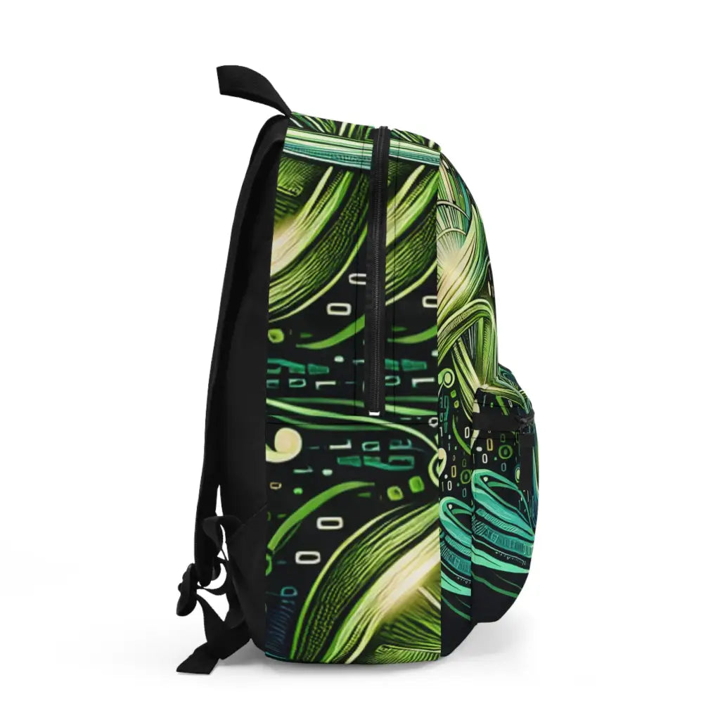 Energetic Fusion of Shapes Backpack One size Bags