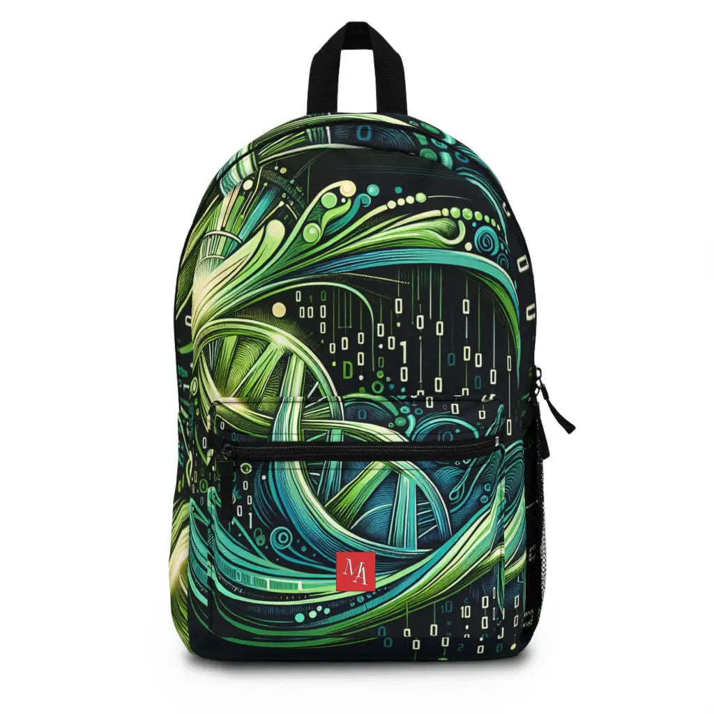 Energetic Fusion of Shapes Backpack One size Bags