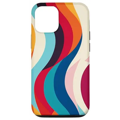 Energetic Vibrance: Dance of Bold Stripes Case (iPhone