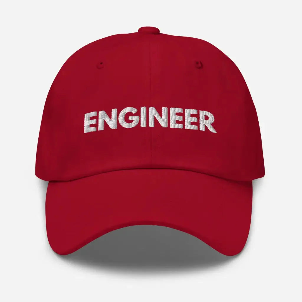 Engineer Dad hat - Cranberry - Hat