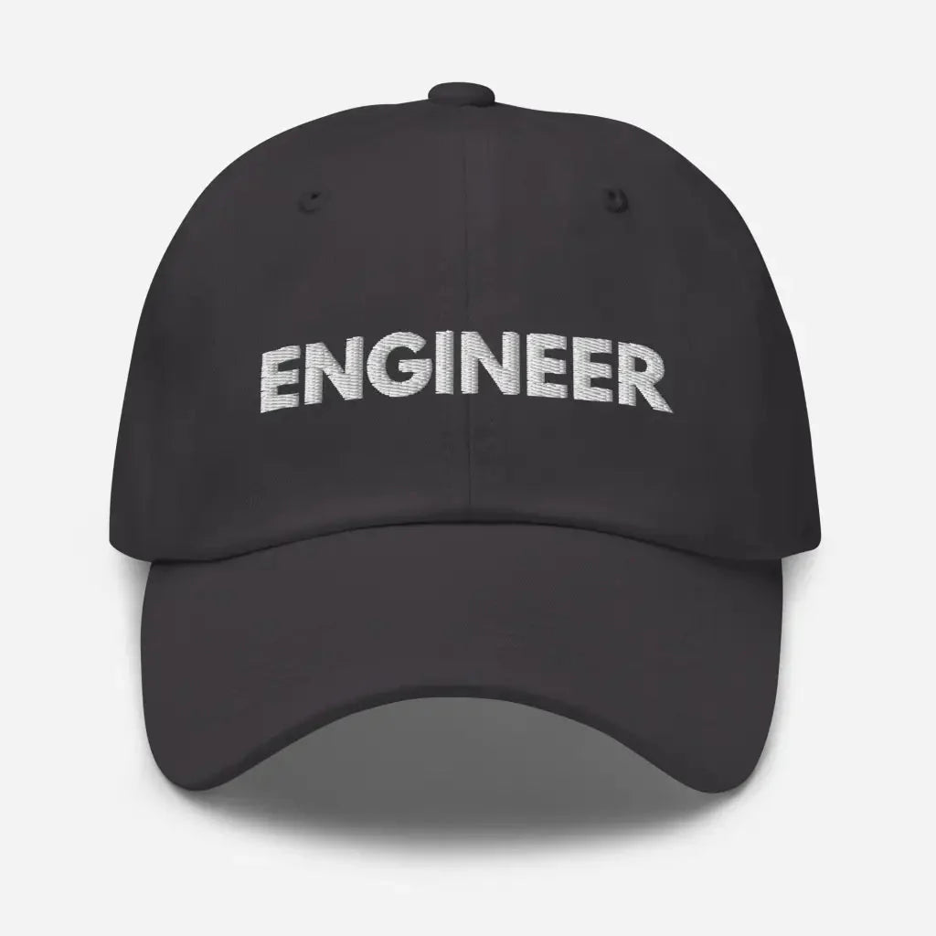 Engineer Dad hat - Dark Grey - Hat