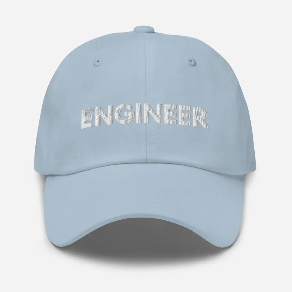 Engineer Dad hat - Light Blue - Hat