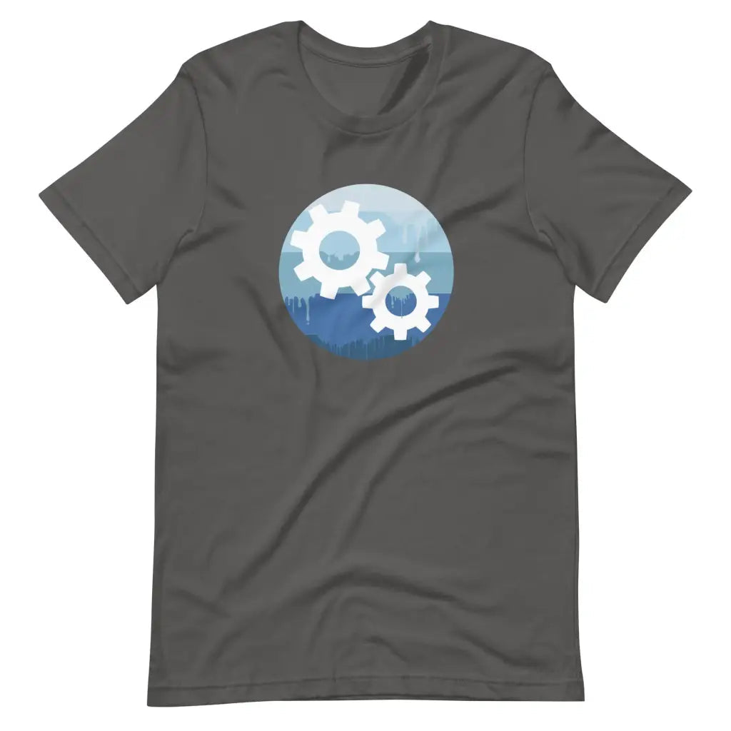 Engineer Short-sleeve unisex t-shirt - Asphalt / S - T-Shirt