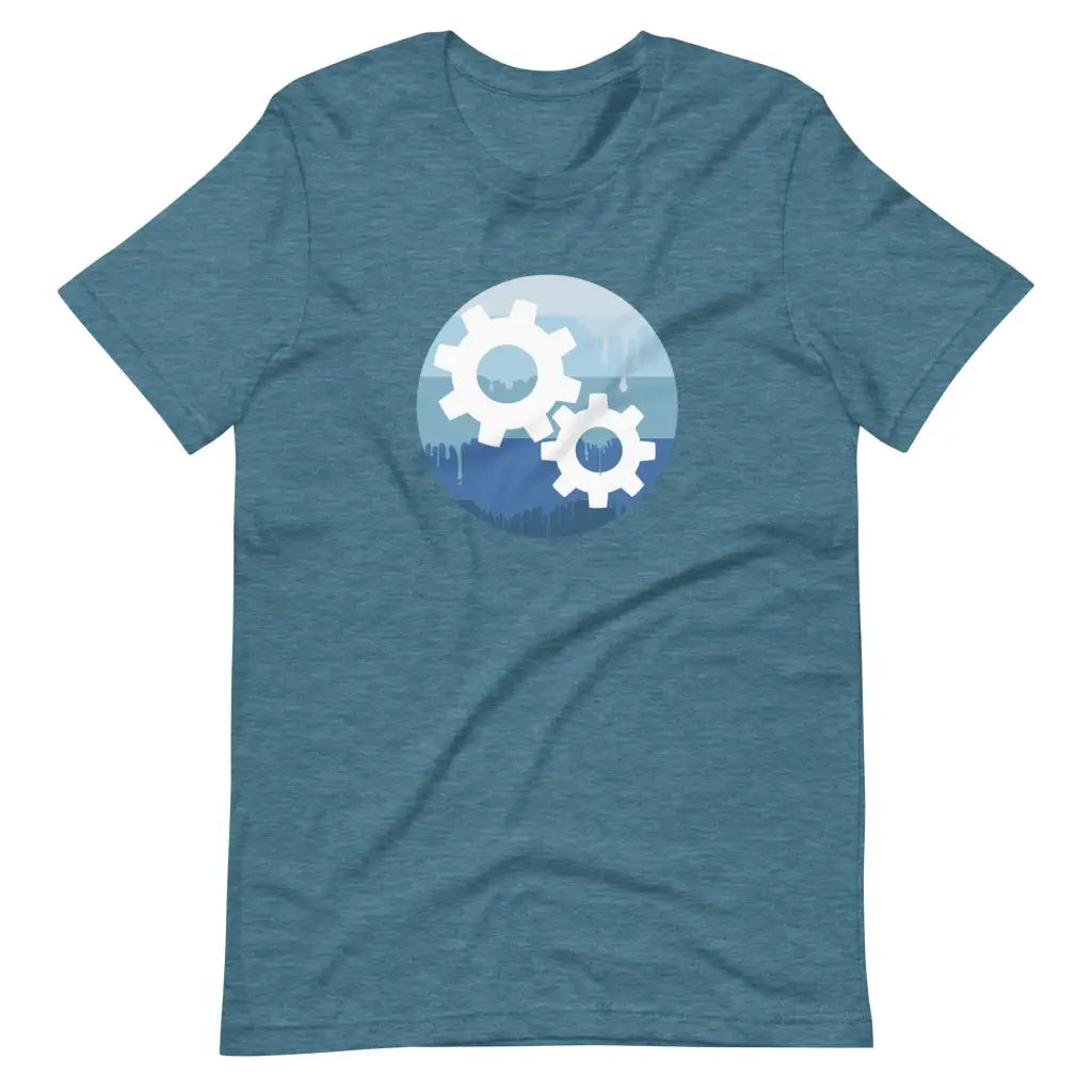 Engineer Short-sleeve unisex t-shirt - Heather Deep Teal