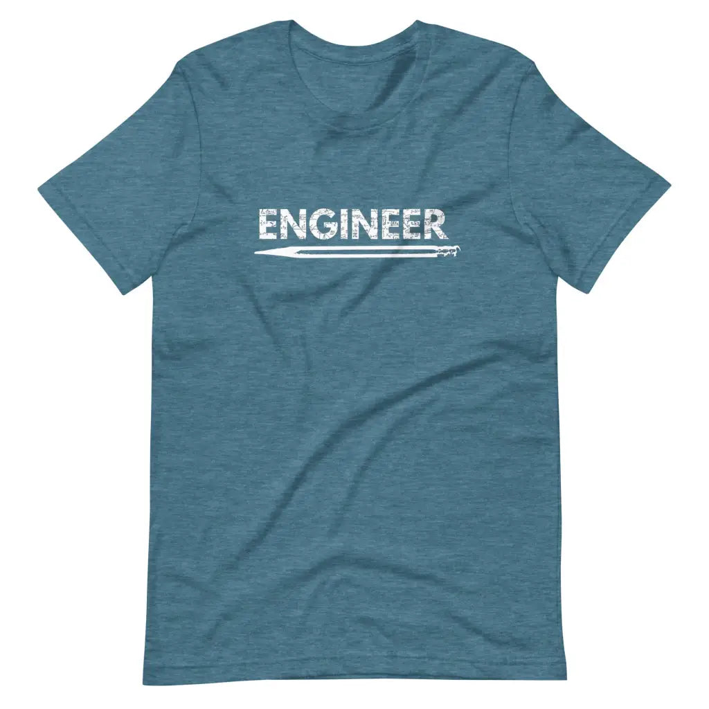 Engineer Short-sleeve unisex t-shirt - Heather Deep Teal