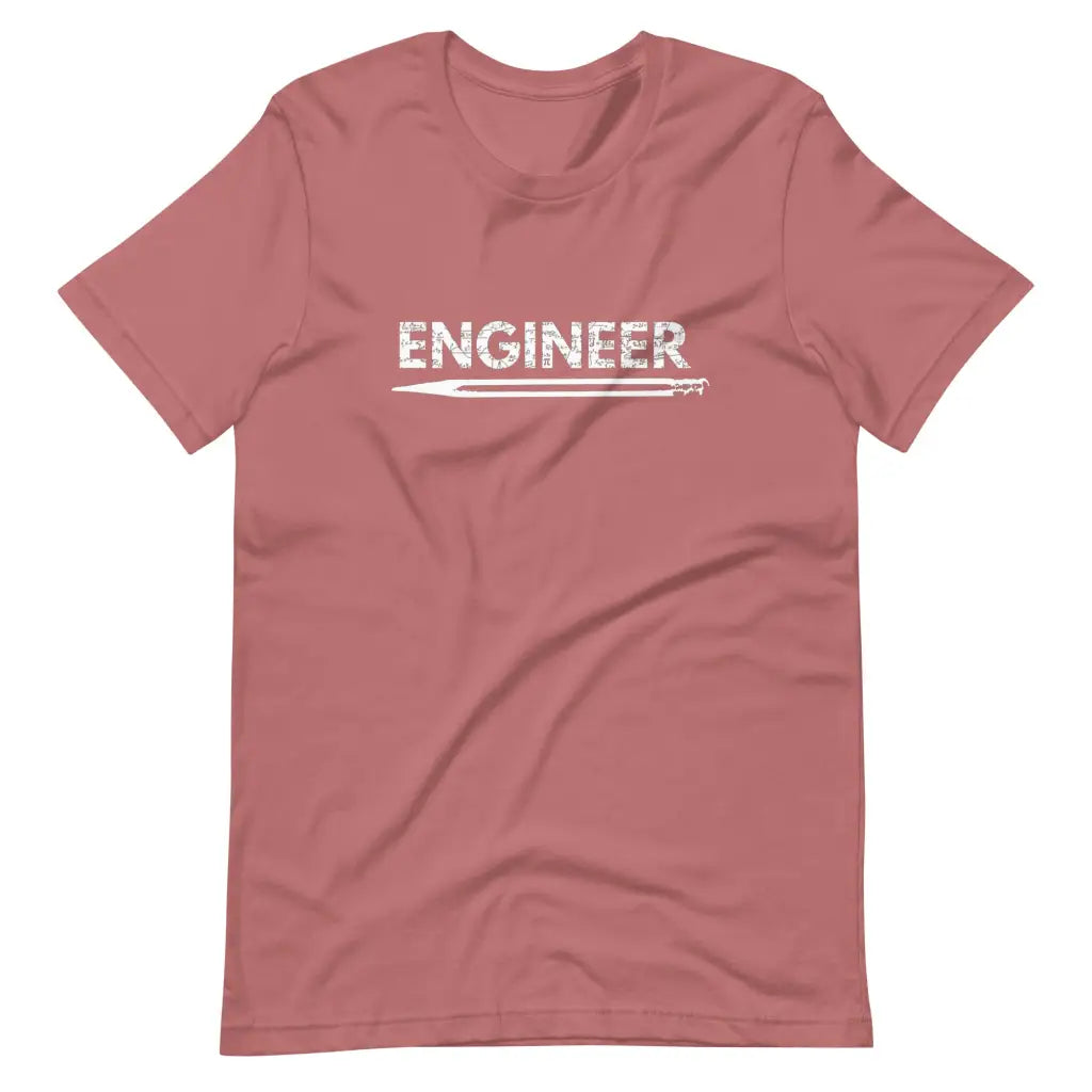 Engineer Short-sleeve unisex t-shirt - Mauve / S - T-Shirt