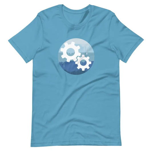 Engineer Short-sleeve unisex t-shirt - Ocean Blue / S