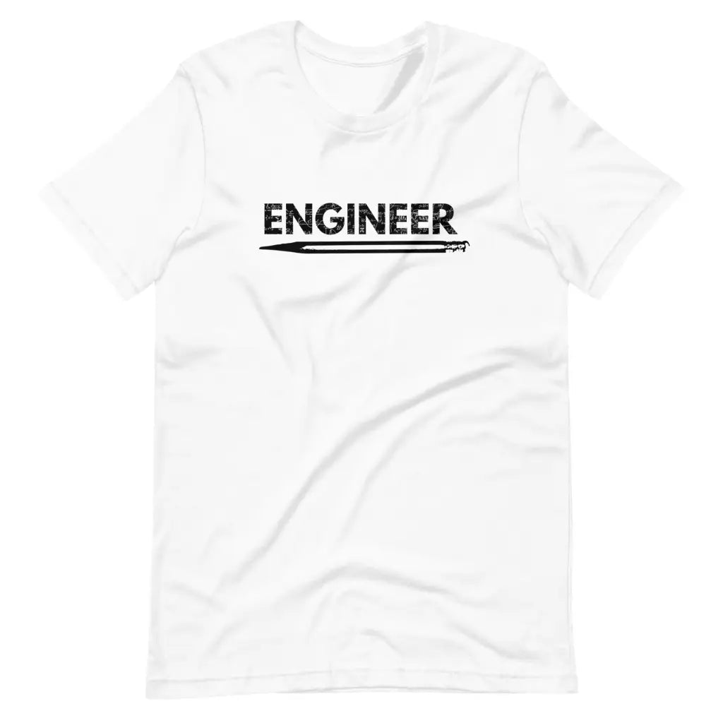 Engineer Short-sleeve unisex t-shirt - White / S - T-Shirt