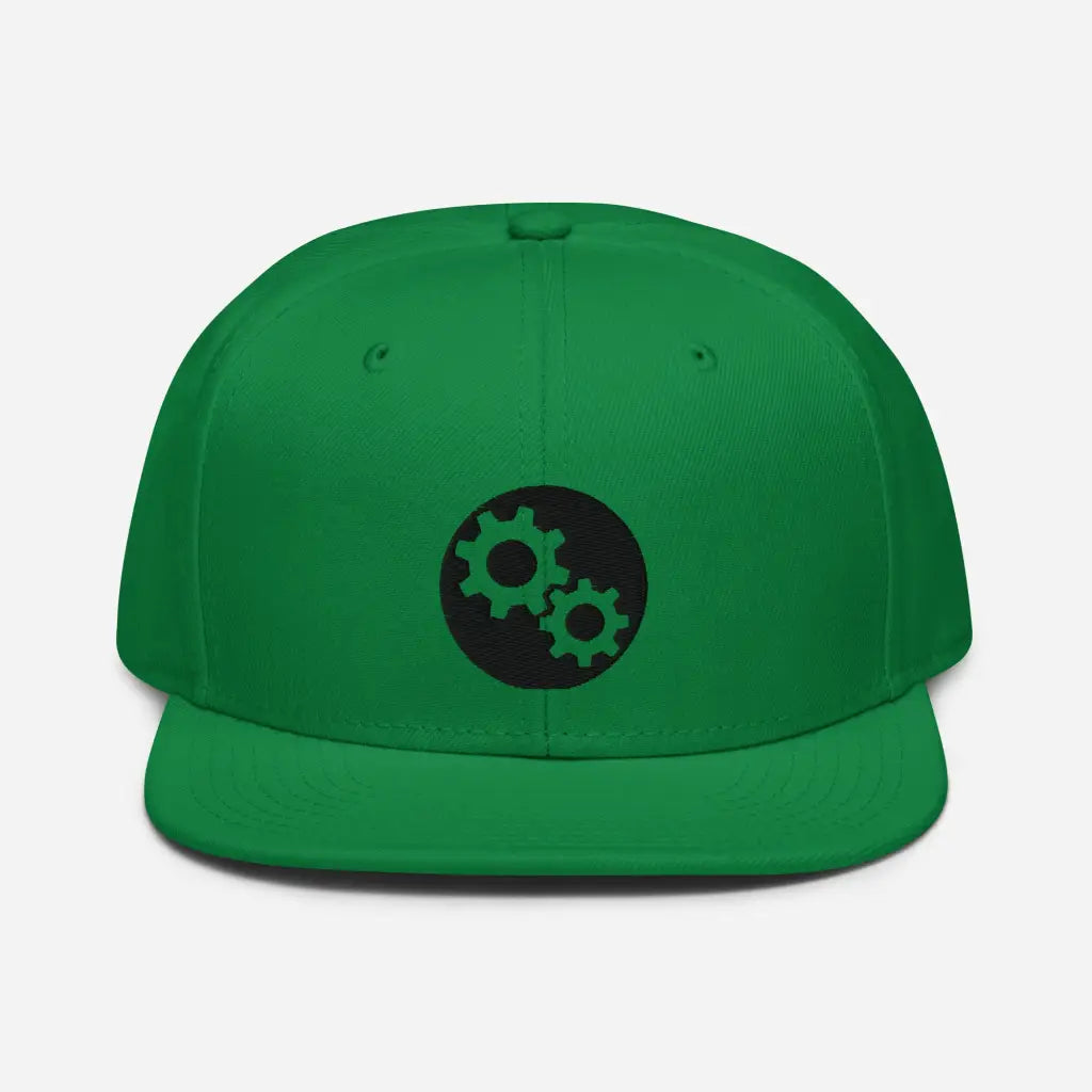 Engineer Snapback Hat - Kelly green