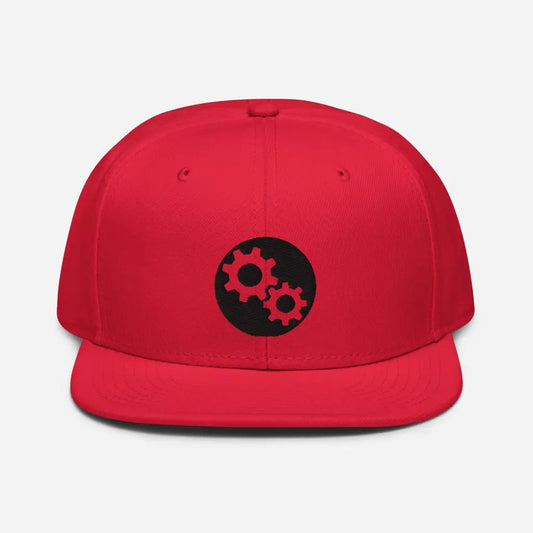 Engineer Snapback Hat - Red