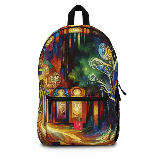 Enigmatic Gateway to an Imaginary Realm Backpack One size