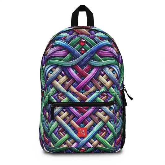 Entwined Spectrum of Jewels Backpack One size Bags