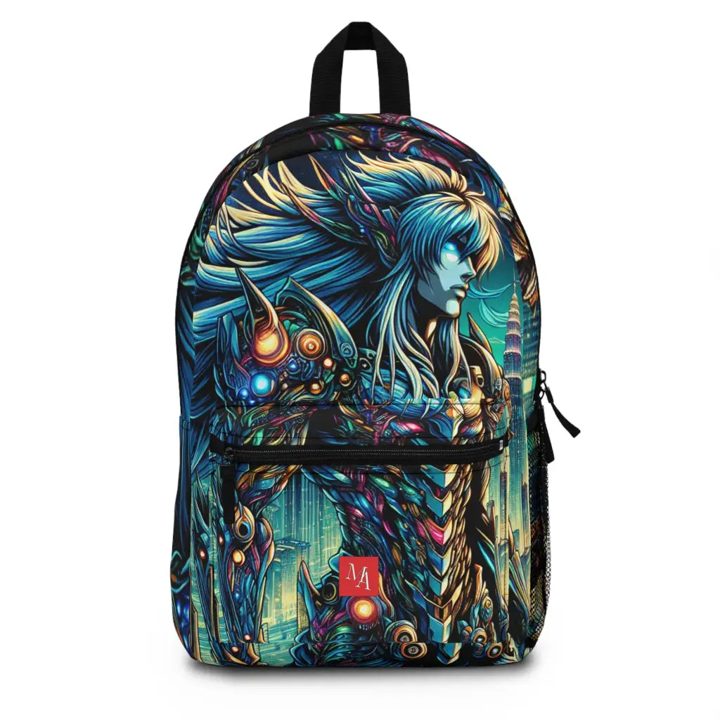 Epic Guardian in the Neon City Backpack One size Bags