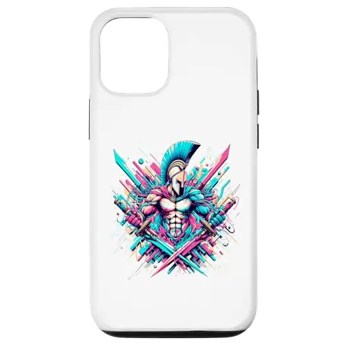 Epic Spartan Warrior with Dual Swords Case (iPhone Select