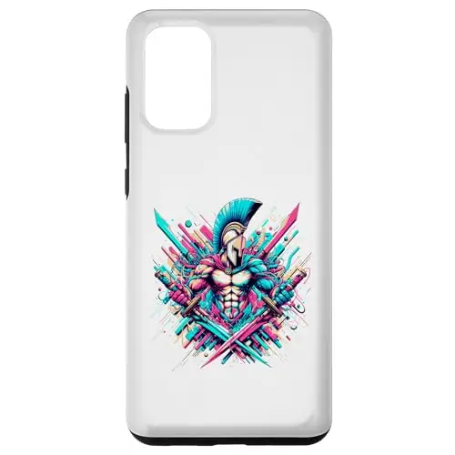 Epic Spartan Warrior with Dual Swords Case (iPhone Select