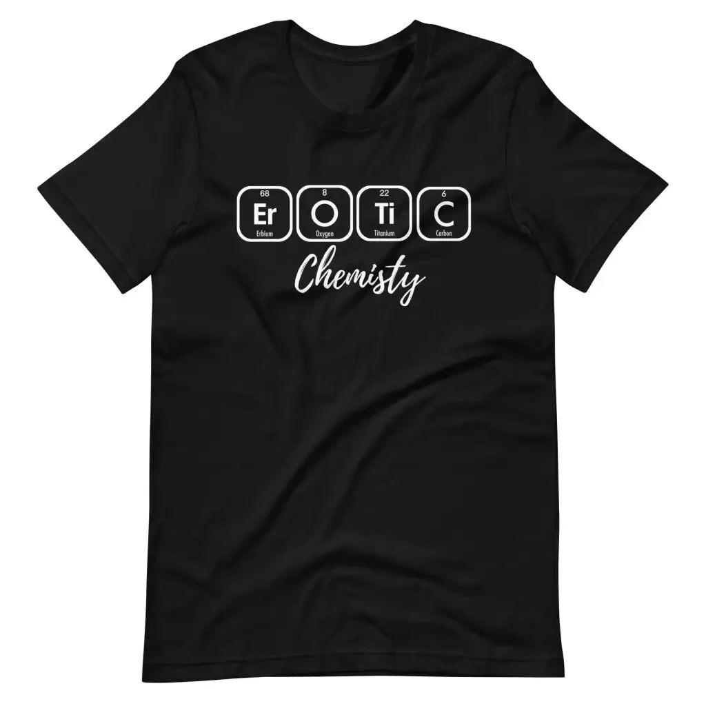 Erotic Chemistry Short-sleeve unisex t-shirt periodic table