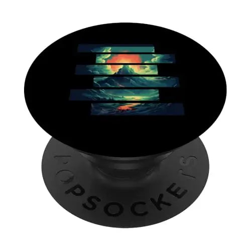 Eruption’s Fury: The Awakening Volcano PopSockets Swappable