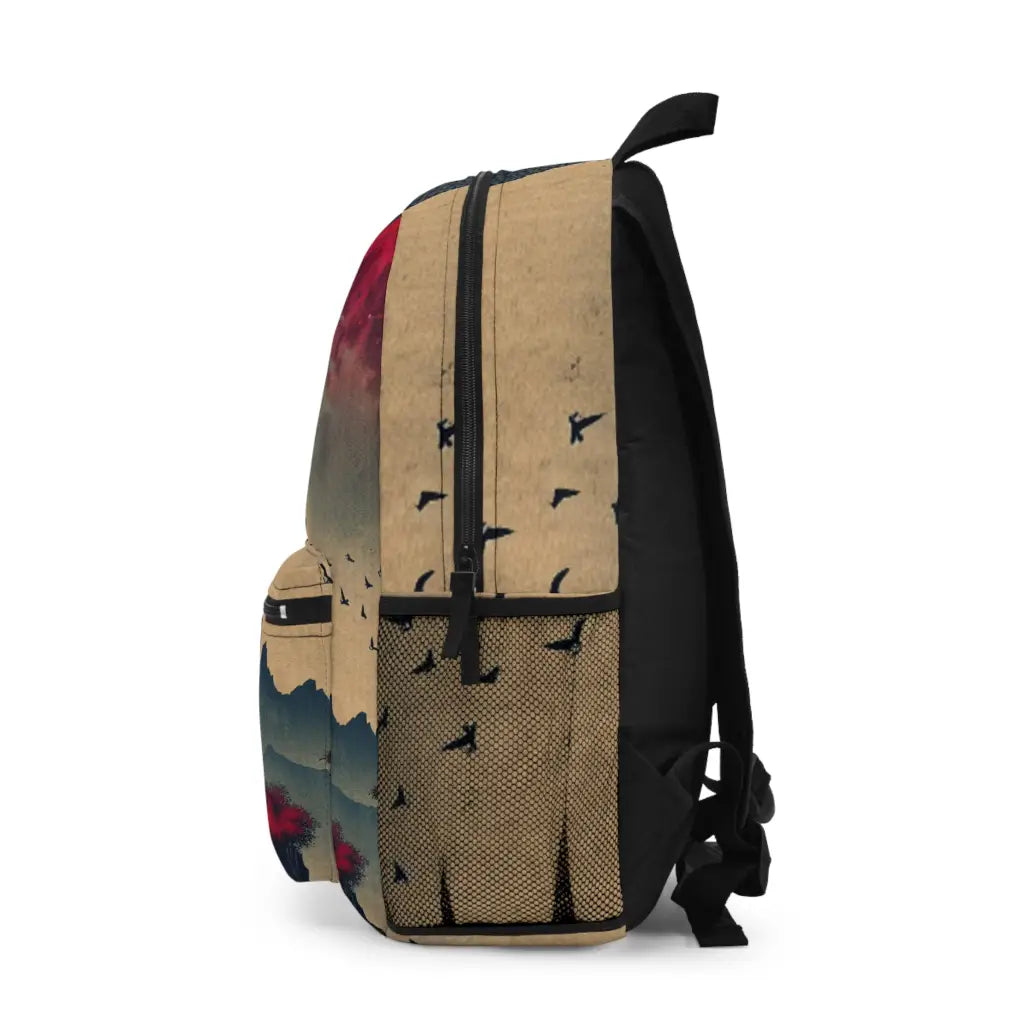 Eternal Fortress and Rising Moon Backpack One size Bags