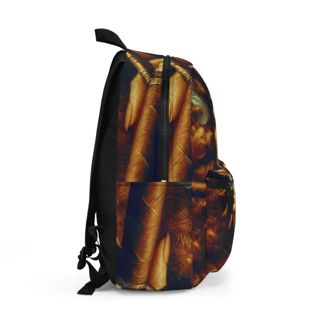 Ethereal Smoke Portrait Backpack One size Bags